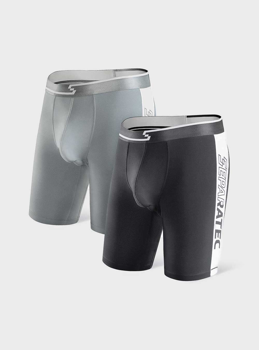  Separatec Dual Pouch Mens Underwear Quick Dry Boxer